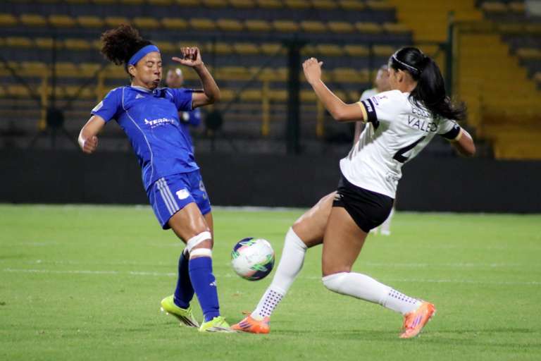 Once inicial de Millonarios para enfrentar a Internacional de Bogotá en la Liga Betplay femenina.
