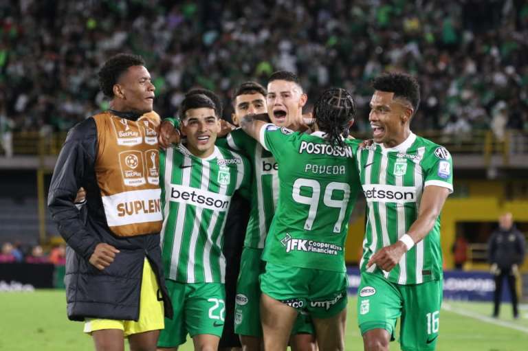 James Rodríguez dio una asistencia en tiempo de descuento que le permitió a Nacional quedarse con los tres puntos.