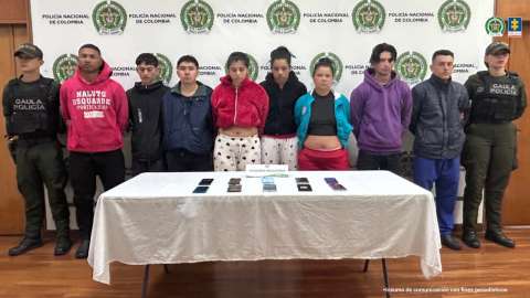 Cae red del Tren de Aragua dedicada al cobro de "vacunas" a conductores en Bogotá
