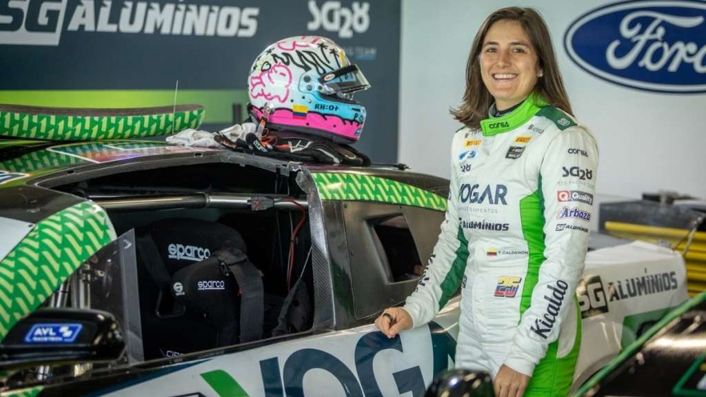 Tatiana Calderón se convirtió en la primera mujer en ganar una carrera de Nascar Brasil