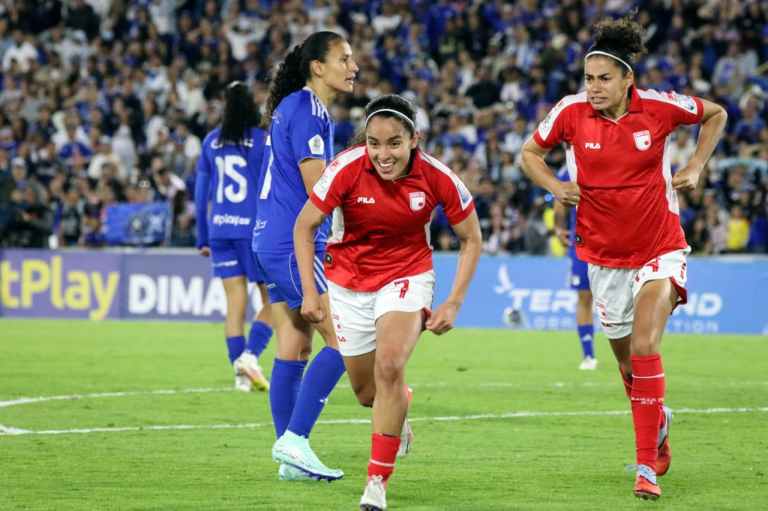 Santa Fe jugará la final femenina tras eliminar a Millos en un clásico de infarto: fotos