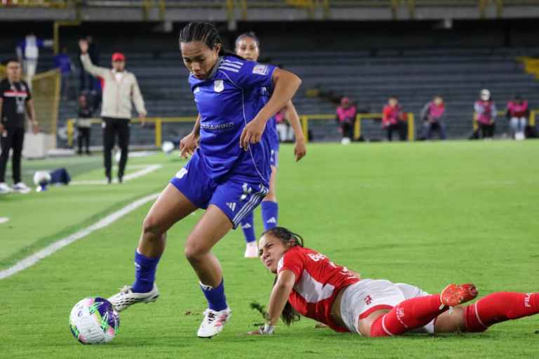 Santa Fe jugará la final femenina tras eliminar a Millos en un clásico de infarto: fotos