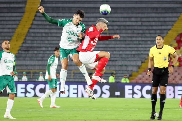 Santa Fe perdió tres puntos contra Deportivo Cali en Bogotá: imagenes
