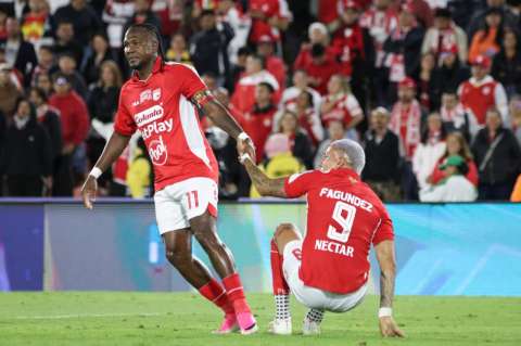 Santa Fe cayó 1-0 con Deportivo Cali en El Campín y dejó escapar puntos importantes