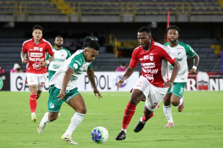 Santa Fe perdió tres puntos contra Deportivo Cali en Bogotá: imagenes