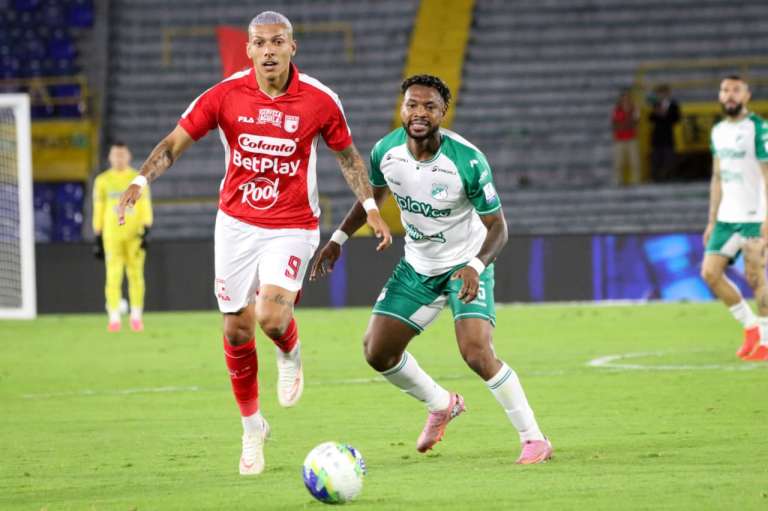 Santa Fe perdió tres puntos contra Deportivo Cali en Bogotá: imagenes