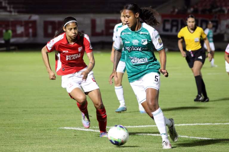 Partidazo en Tunja: Deportivo Cali venció a Santa Fe y tomó ventaja en la final femenina