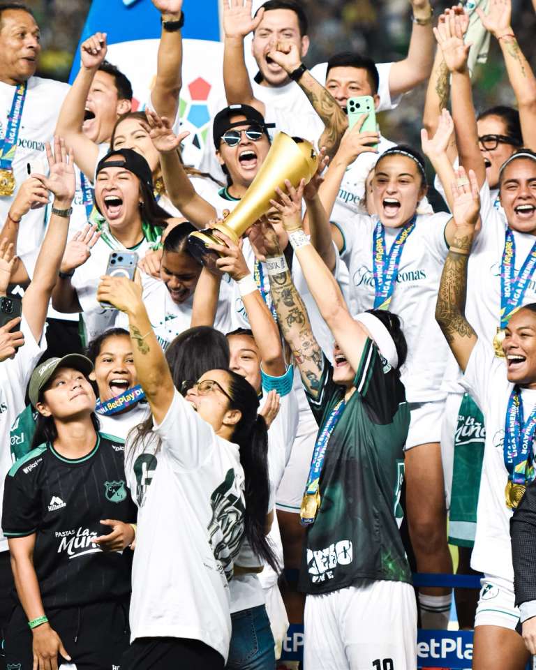 Deportivo Cali es el primer tricampeón de la Liga Femenina: sumó su cuarta estrella