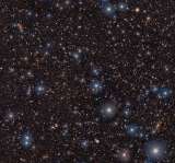 Esta es la imagen de una de las formaciones más lejanas, extremas y densas del universo