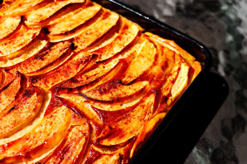 Manzana al horno