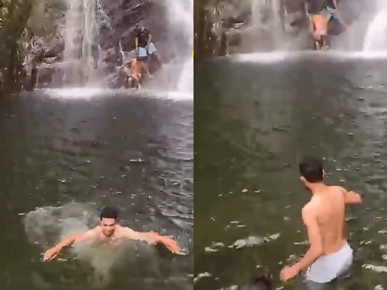 Hallaron muerto a joven que desapareció en una cascada de Santa Marta