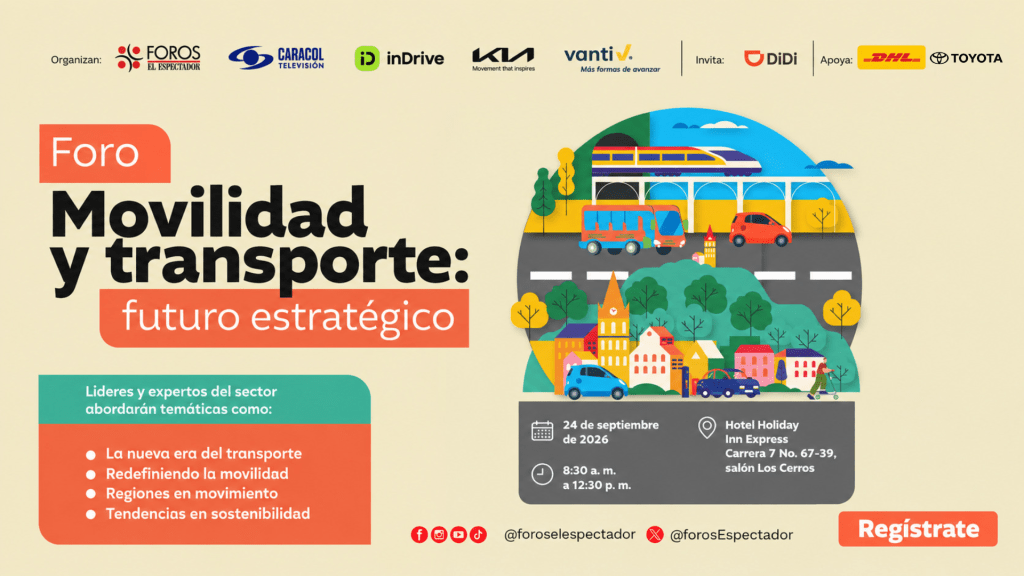 El encuentro reunirá expertos y líderes del sector para analizar cómo la innovación, las nuevas tecnologías y los modelos de transporte están redefiniendo la movilidad en el país.
