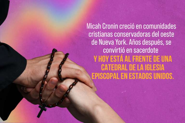 Micah Cronin, el primer decano trans de una catedral en la Iglesia Episcopal.
