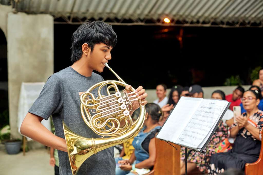 Hoy muchos egresados del proyecto estudian música en la universidad y muchos sueñan con volver como profesores.