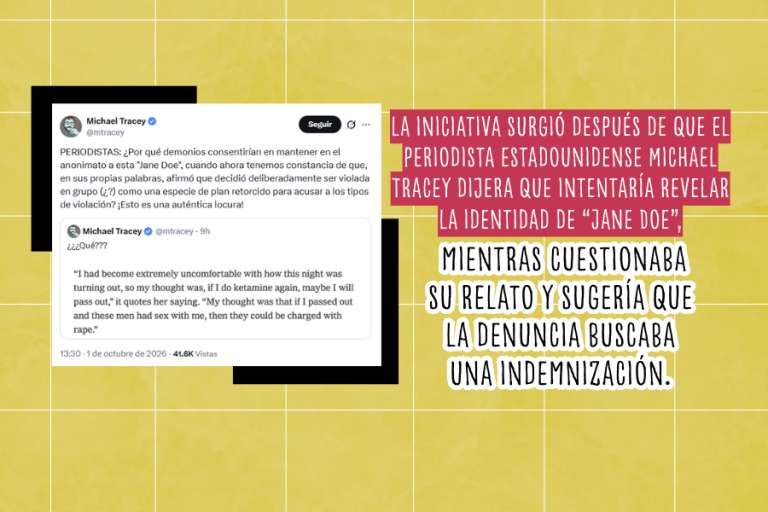 ¿Quién es Jane Doe y por qué se debe proteger la identidad de las denunciantes?