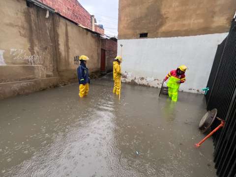 Fusagasugá soportó día de inundaciones por fuertes lluvias