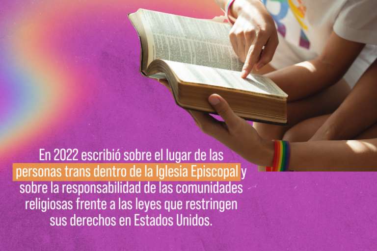 Micah Cronin, el primer decano trans de una catedral en la Iglesia Episcopal.