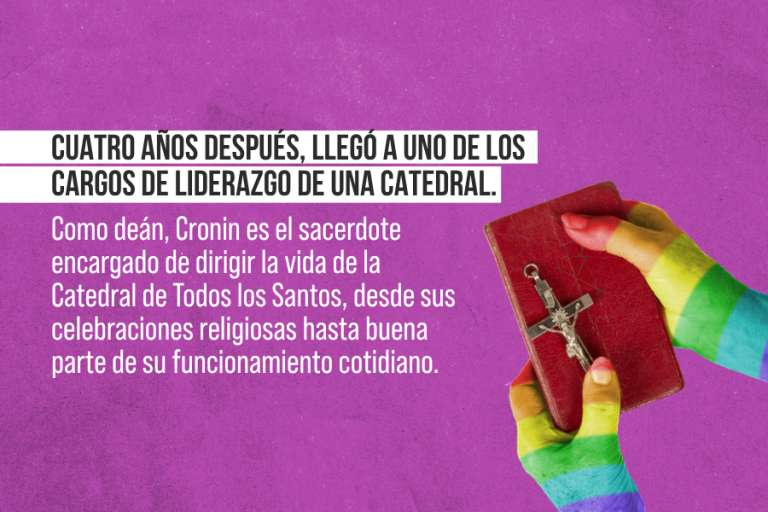 Micah Cronin, el primer decano trans de una catedral en la Iglesia Episcopal.