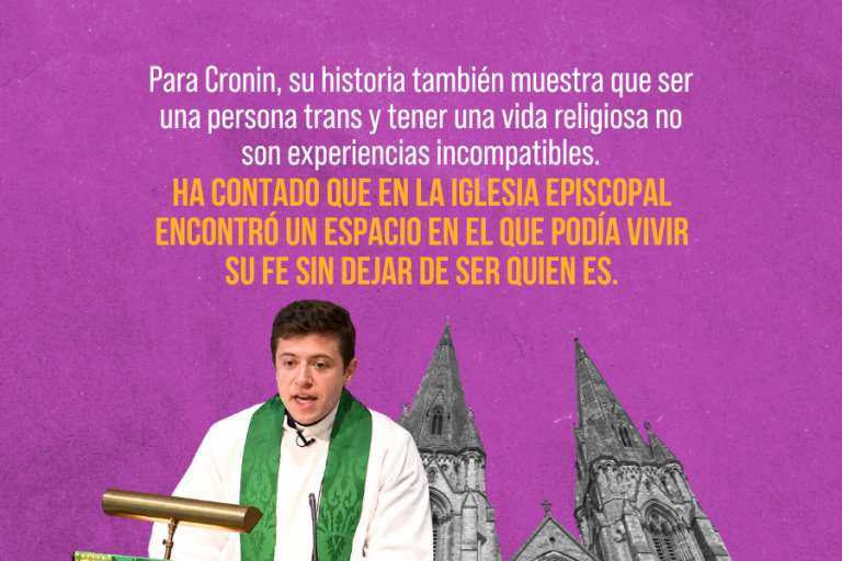 Micah Cronin, el primer decano trans de una catedral en la Iglesia Episcopal.