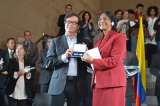 La historia de cuando la Nobel de Paz estuvo en Bogotá y recibió las llaves de la ciudad