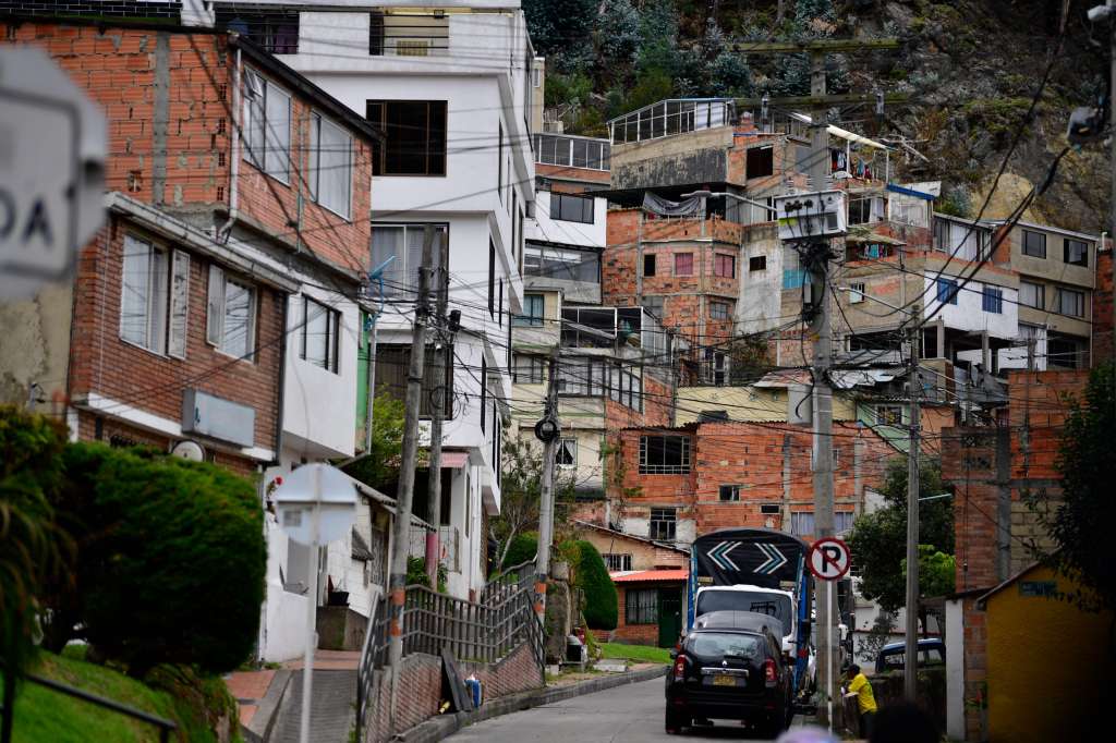 Barrio El Pañuelito, en Usaquén. Ubicado sobre la calle 127B con Carrera 3.