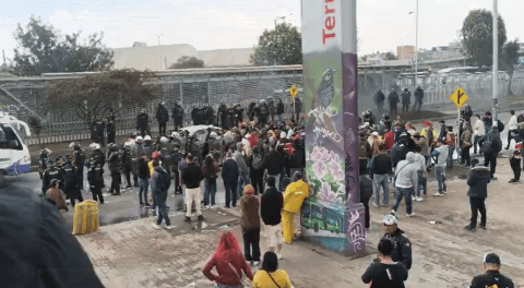 Movilidad 7 de octubre: Suspenden servicio de Transmilenio en Soacha por protestas