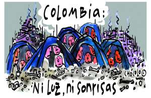 Colombia: ni luz ni sonrisas