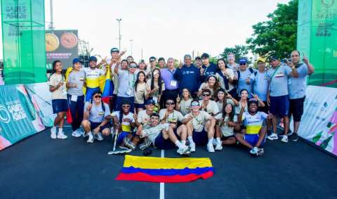 Colombia conquistó su título 23 en el Mundial de Patinaje de Velocidad