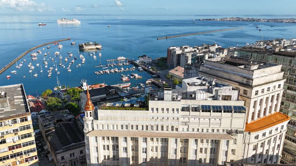 Fera Palace Hotel, un alojamiento de lujo de estilo Art Déco en el centro histórico de Salvador de Bahía.
