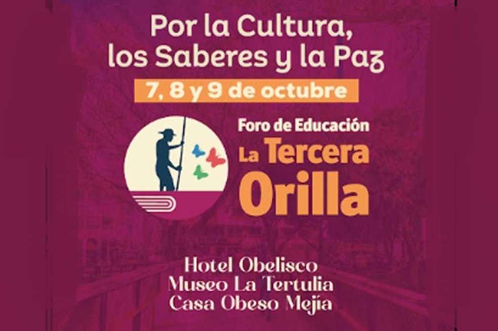 Cartel del IV Foro de Educación La Tercera Orilla