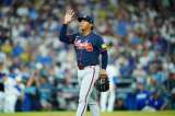 Didier Fuentes la rompe en los playoffs de la MLB: así fue su ponche a Shohei Ohtani