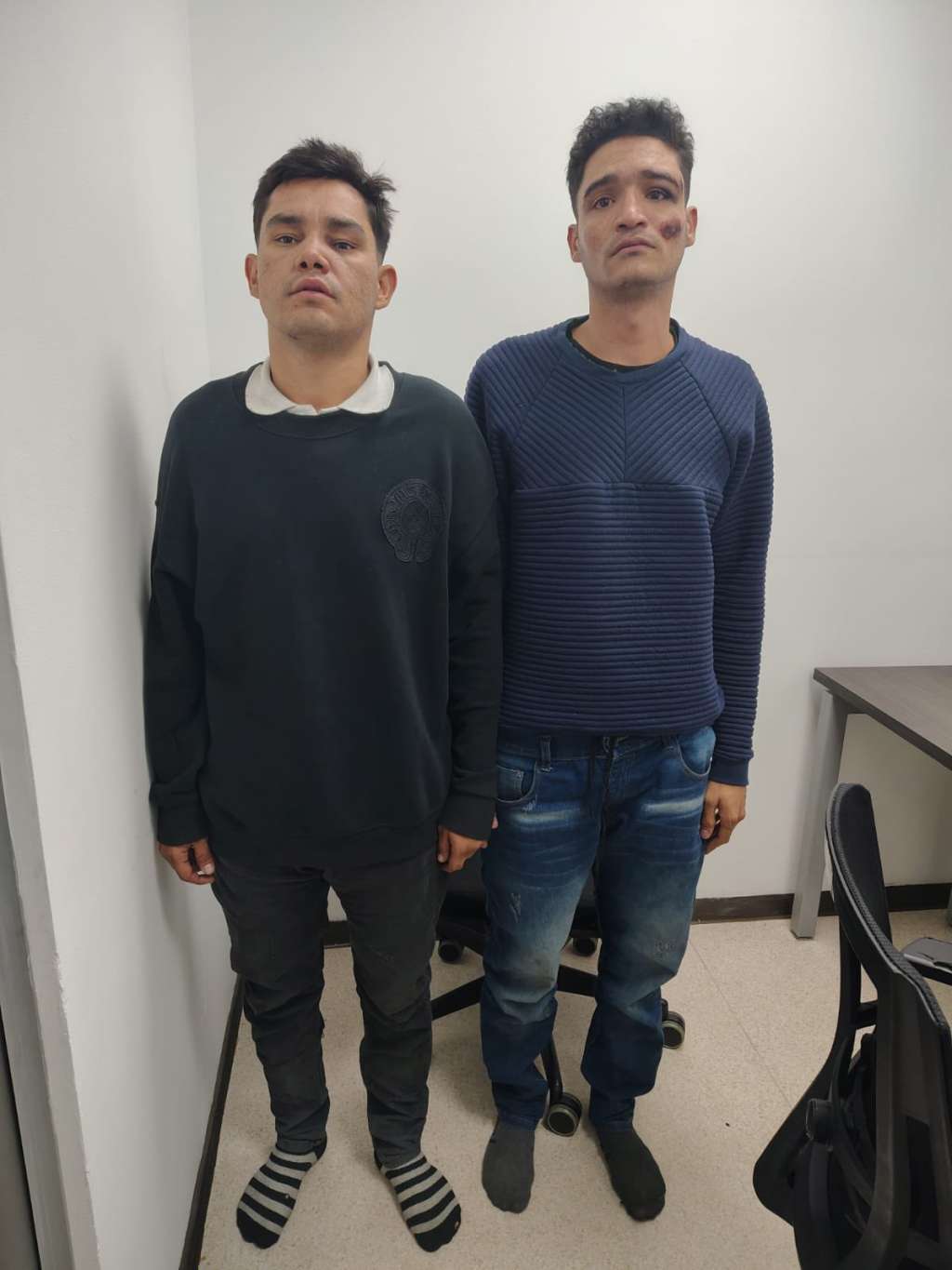 Capturado por robo a extranjero en Bogotá dejó dos hombres capturados en la calle 100.
