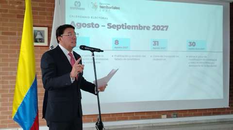 “Las noticias falsas están generando hostilidad y odio”: Registrador tras amenazas de muerte