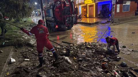 Calamidad pública en Soacha: emergencias en 32 puntos críticos