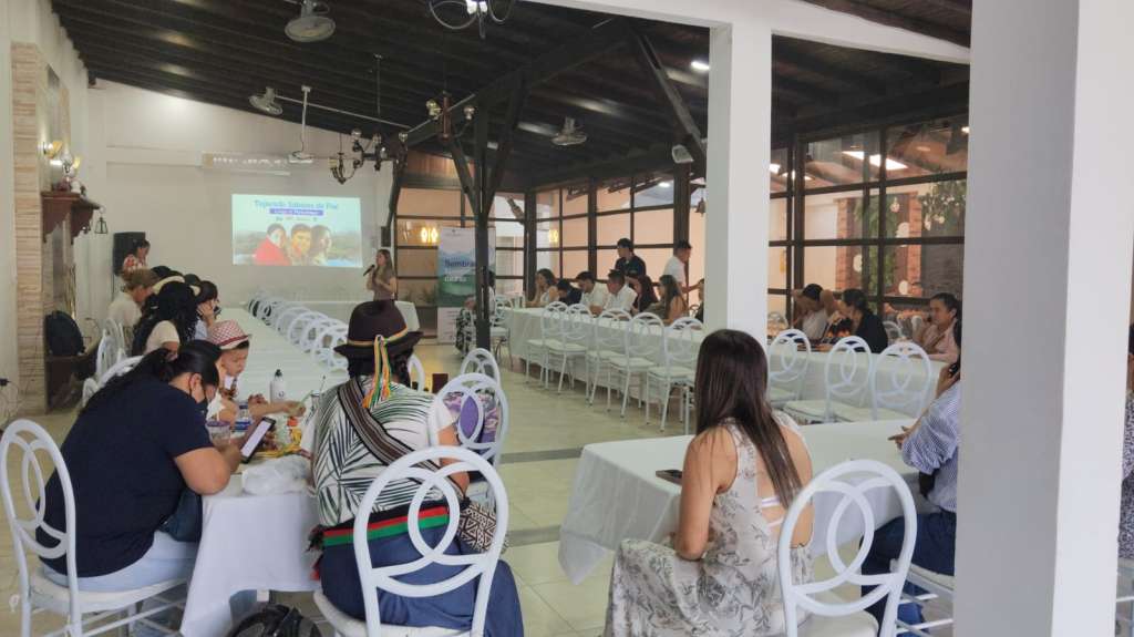 Inauguración del proyecto Sembrando Economías de Paz en Puerto Asis, Putumayo.