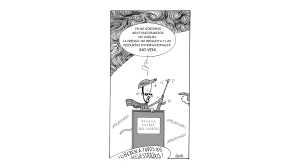 Abelardo describe su gobierno en una caricatura de Cándida