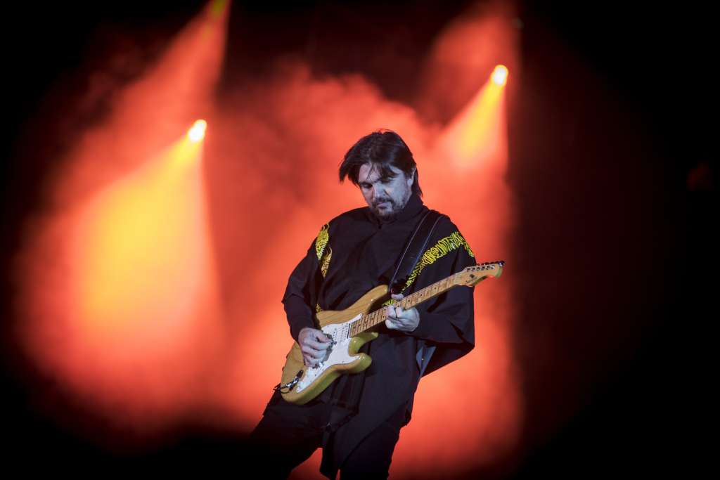 La presentación de Juanes en el Festival Rock al Parque, en 2019. / Idartes