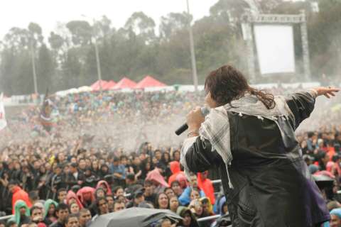 Así afecta Rock al Parque al suelo y la vegetación del Simón Bolívar