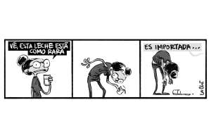 La leche en Colombia se va a poner rara