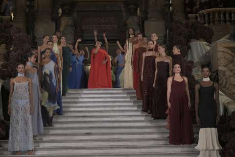 Así fue el desfile de la marca de moda Baobab en la Ópera Nacional de París