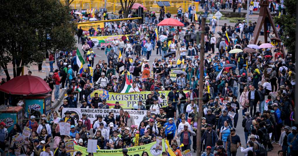 Cinco capturados y disturbios en varias ciudades: el balance de seguridad de las protestas