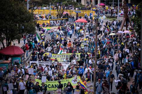 Cinco capturados y disturbios en varias ciudades: el balance de seguridad de las protestas