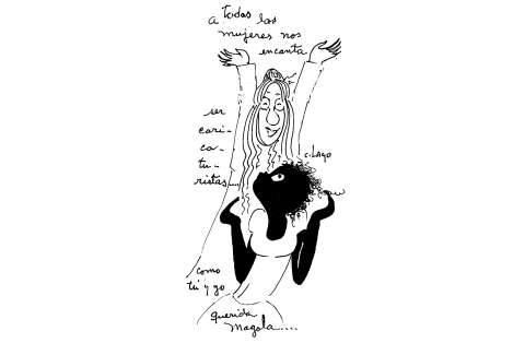 Nieves hace un homenaje a Magola