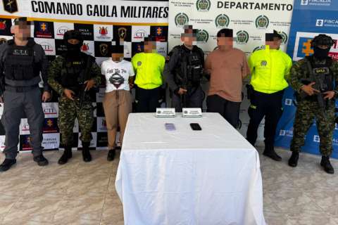 Capturan a alias "Lobo", señalado como segundo jefe de disidencias de "Calarcá" en Antioquia