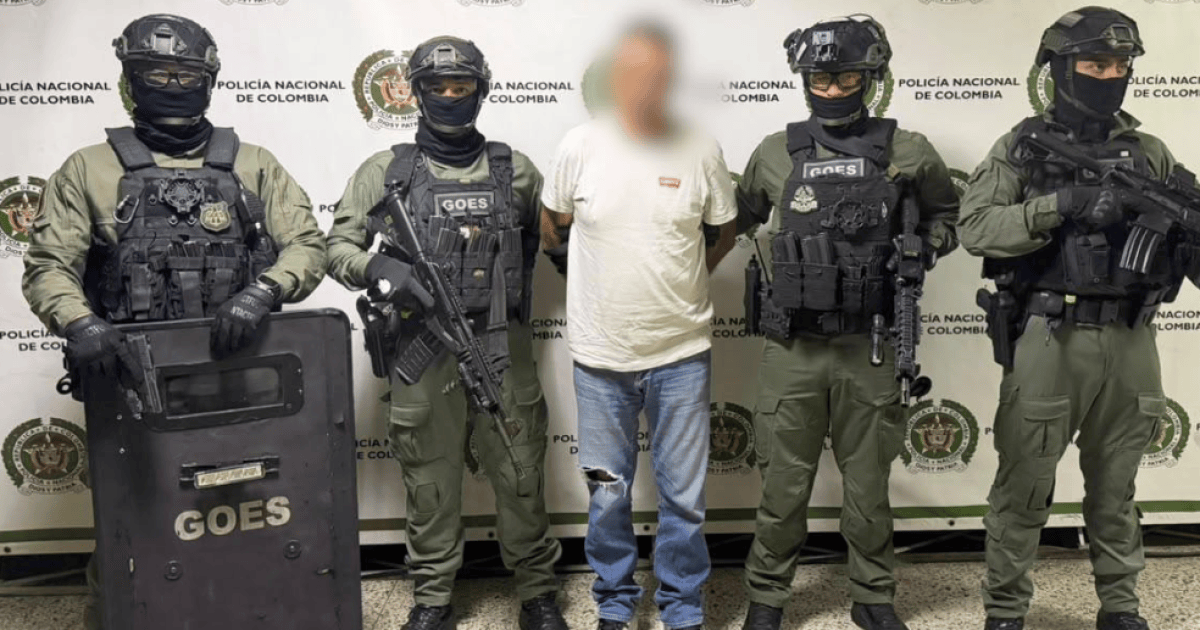 Capturan en Antioquia a alias El Descuartizador, buscado por Francia desde 1995