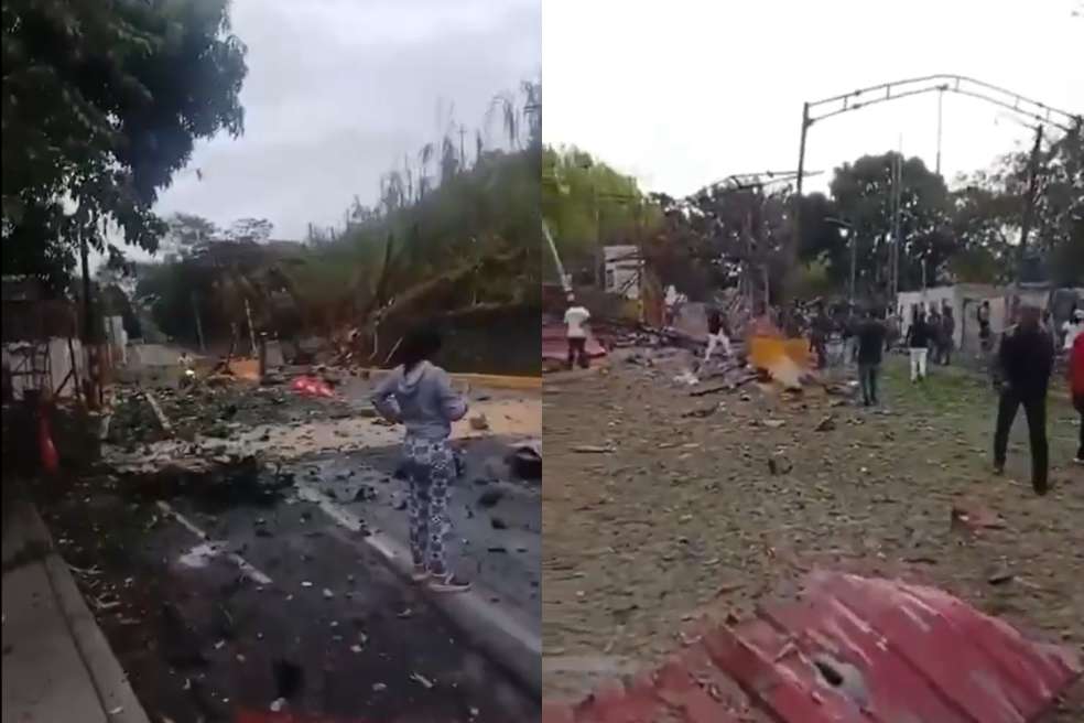 Ataque de las disidencias con un carro bomba en La Sierra (Cauca): hay tres civiles heridos
