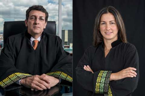 Danilo Rojas y Diana Vega: los perfiles del presidente y la vicepresidenta electos de la JEP
