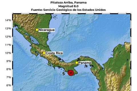 Temblor en Panamá: no hay amenaza de tsunami para la costa pacífica colombiana