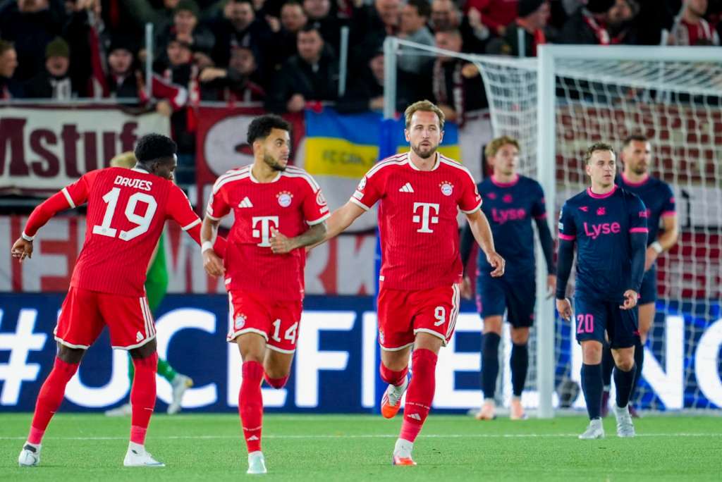 Luis Díaz marcó, pero Bayern Múnich empató 3-3 con Viking en la Champions League