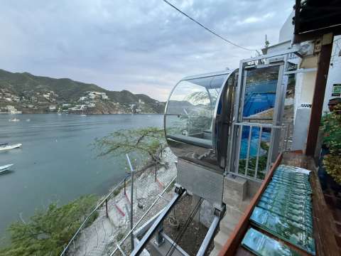 Santa Marta estrena funicular para contemplar Taganga desde las alturas